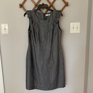 Calvin Klein size 8 Linen Blend dress.